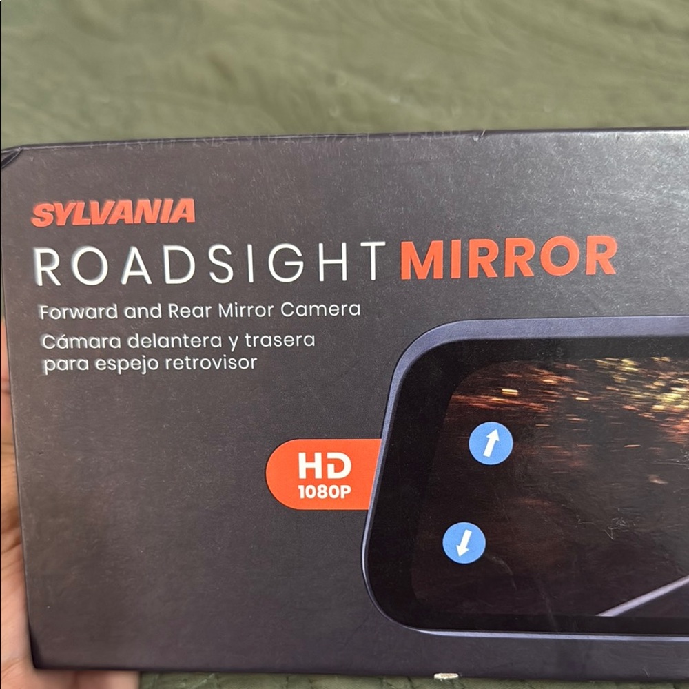 Black HD In-Mirror Video System